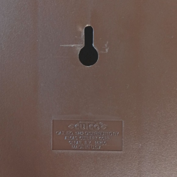 CUTCO 5 PC Knife Fork Set w/ Space Saver Storage Tray Wall Mount - Picture 12 of 12